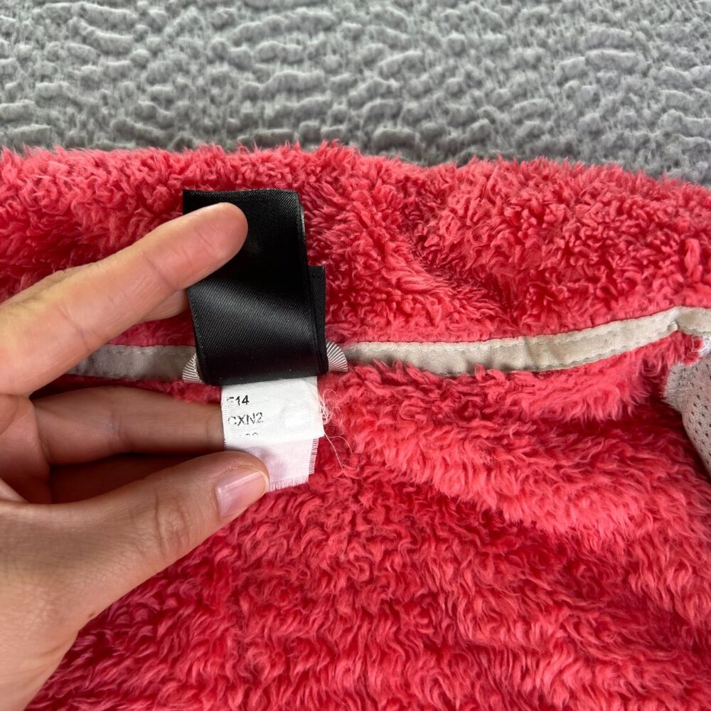The North Face Osito Jacket Womens Medium Pink Full Zip Fleece Outdoors Preppy - Picture 8 of 11